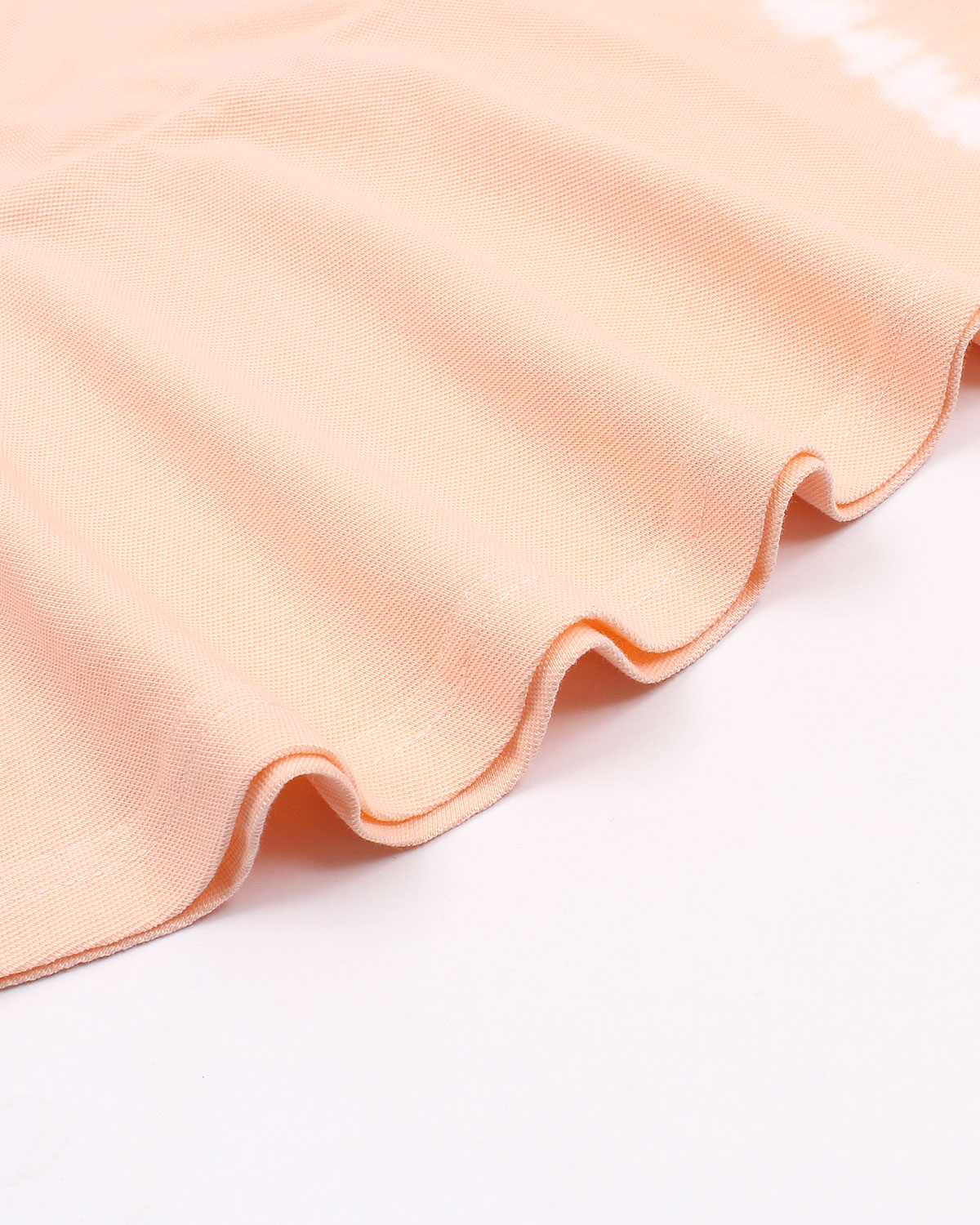 Baby Girl Iconic Polo Dress - Peach