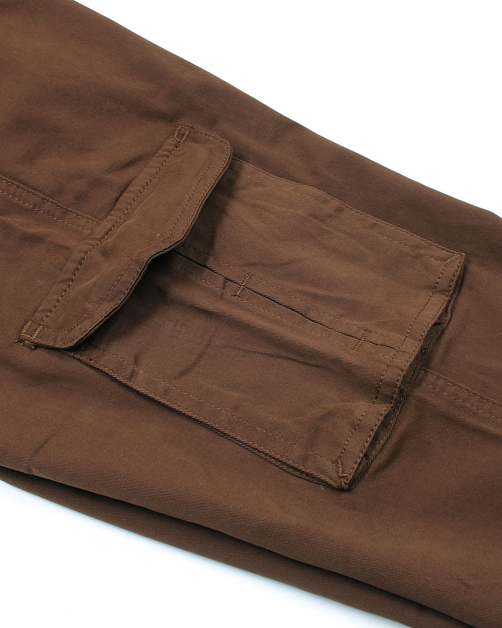Exclusive Cotton Cargo Trouser - Choc Brown