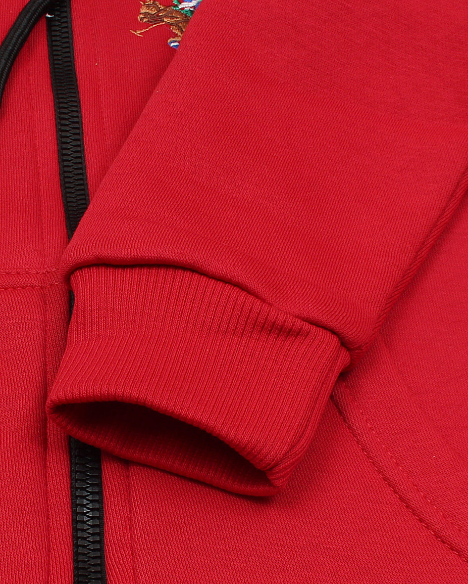Exclusive Kids Pony Hood - Red