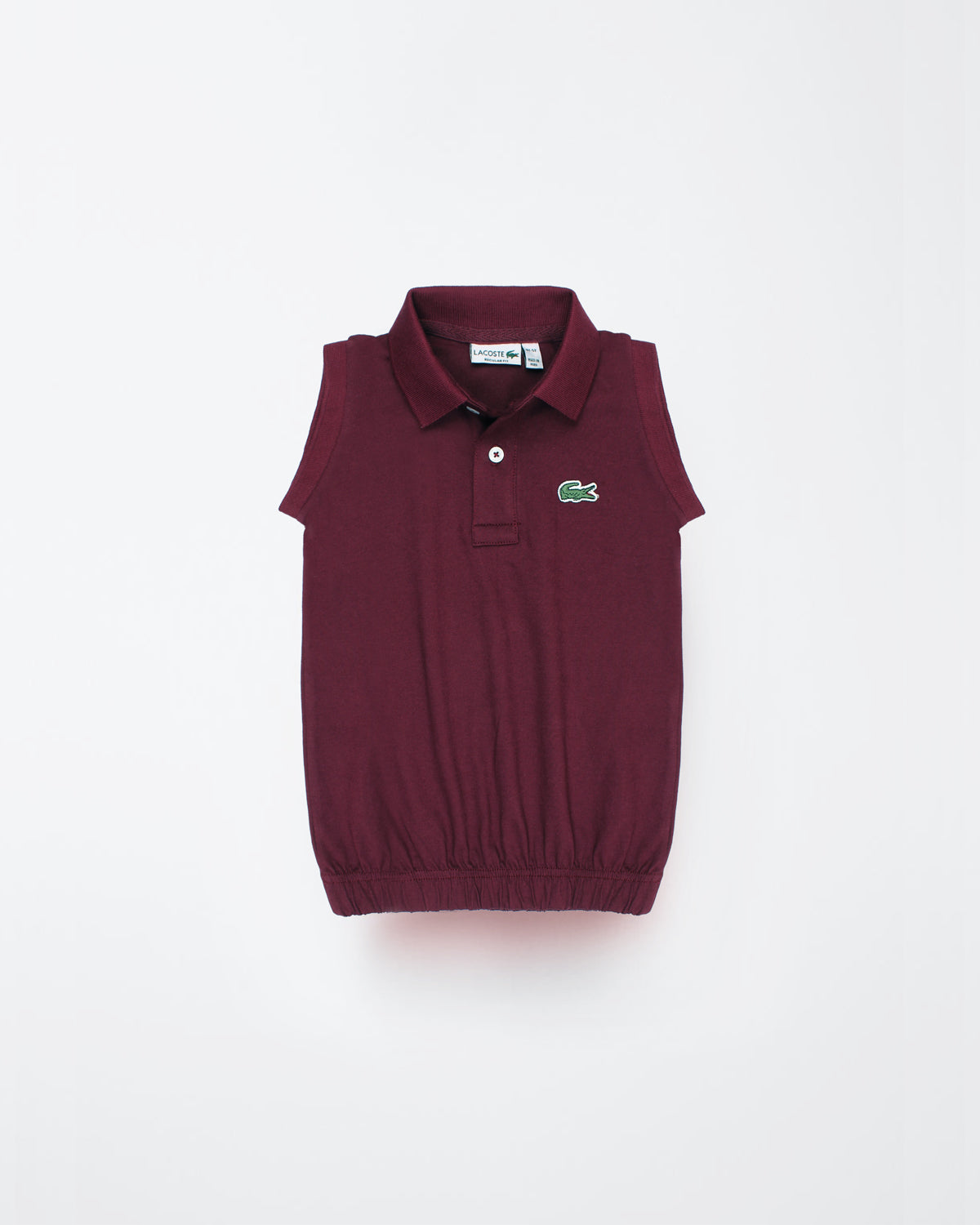 Exclusive Baby Girl Loc. Polo - Maroon