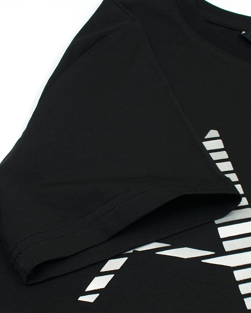 Premium A-X Black Gold Tee - Black