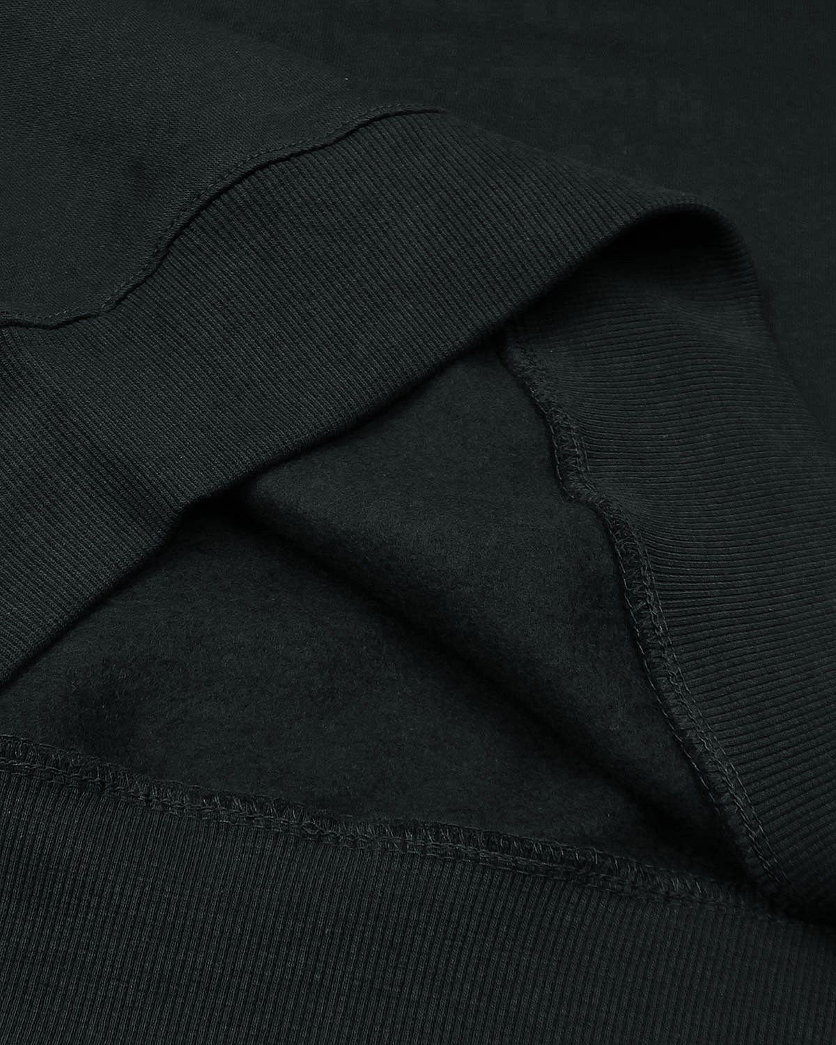 Oversized L-C-S-T Mens Basic Sweat - Black