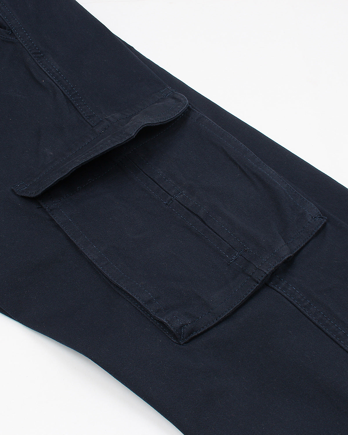 Exclusive Cotton Cargo Trouser - Navy Blue