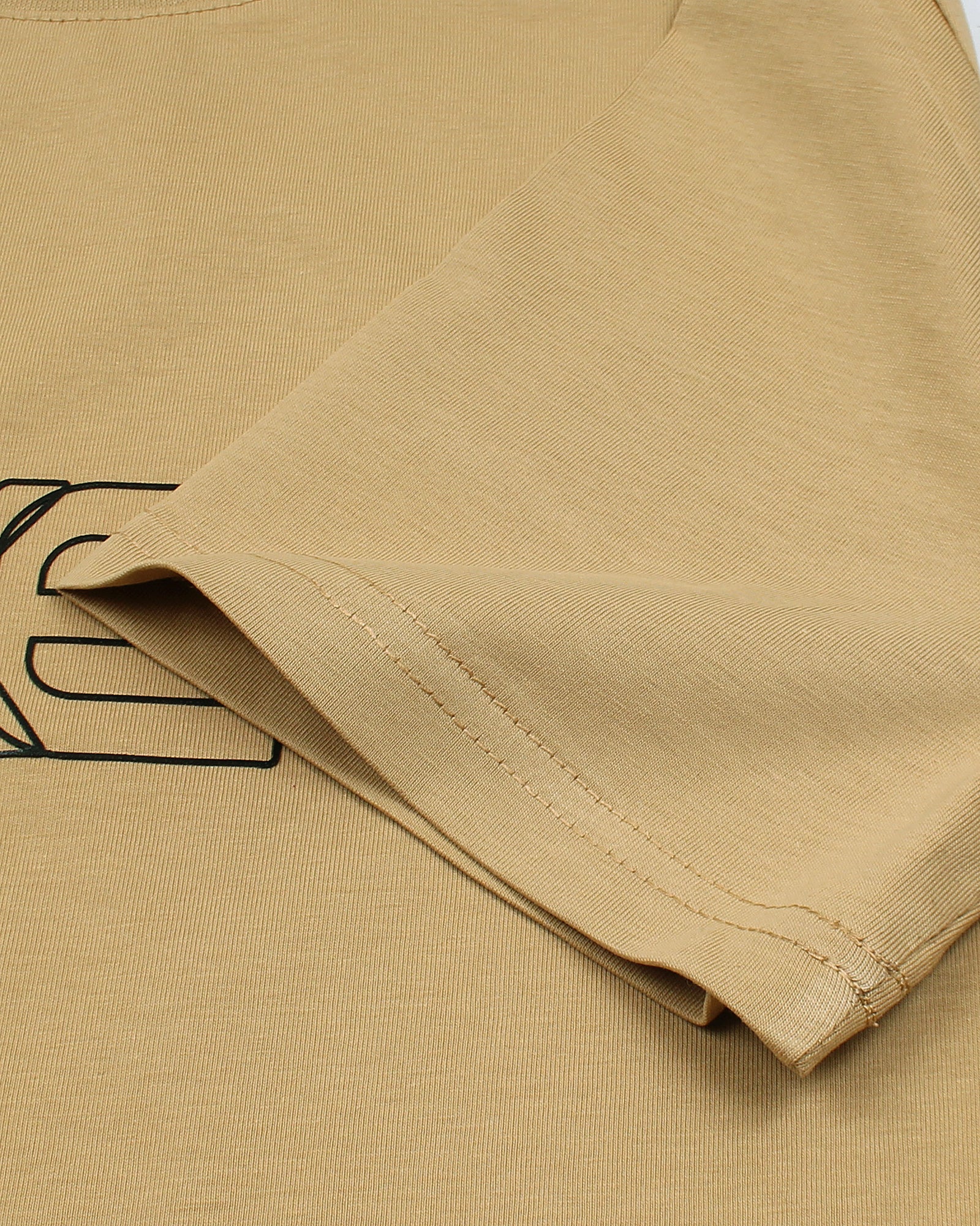 HKT Motive Crew Neck Shirt - Beige