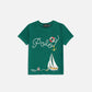 Exclusive Baby Girl R/L Polo Tee - Green