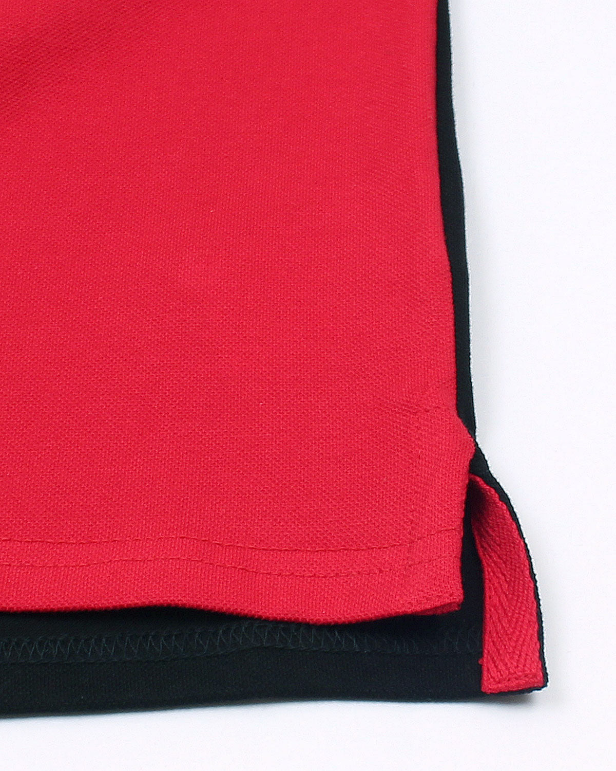 Premium Kids Coloured Polo - Red