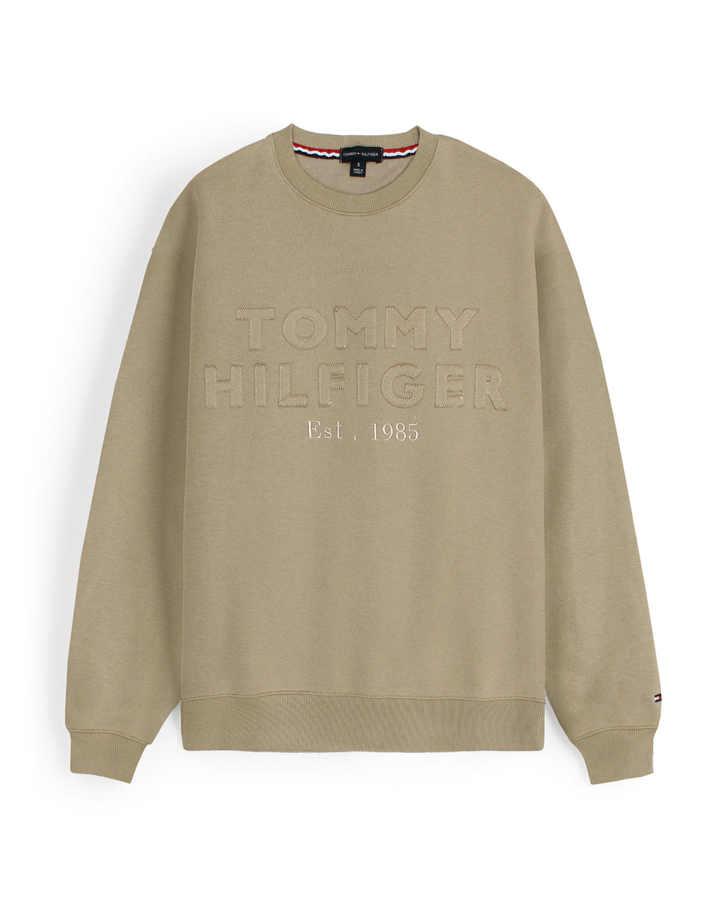 Premium Men's TM Logo Sweat - Beige