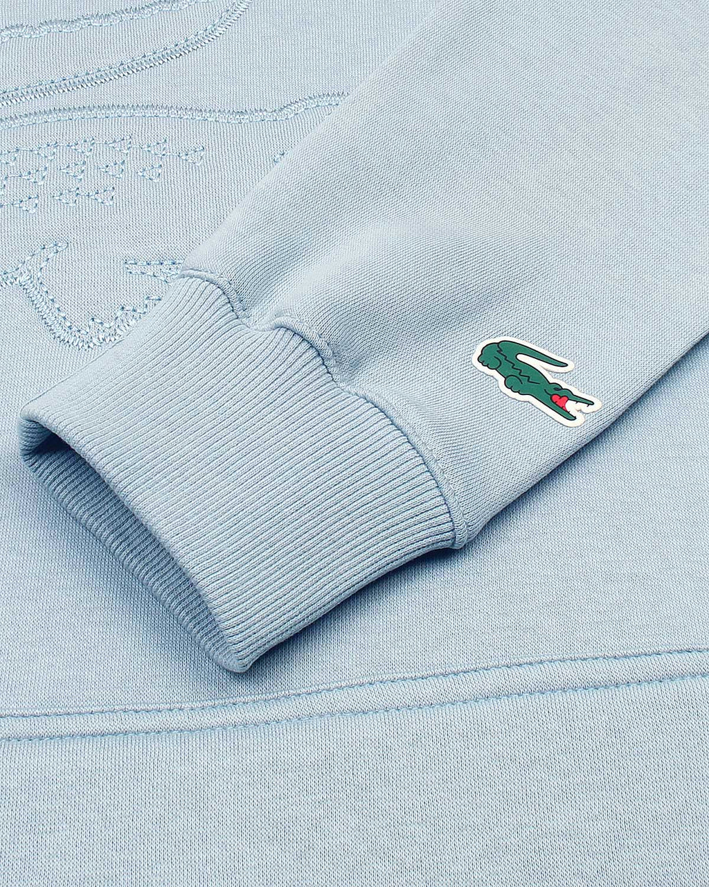 Exclusive L-S-C-T Embossed Mens Hoddie - Sky Blue