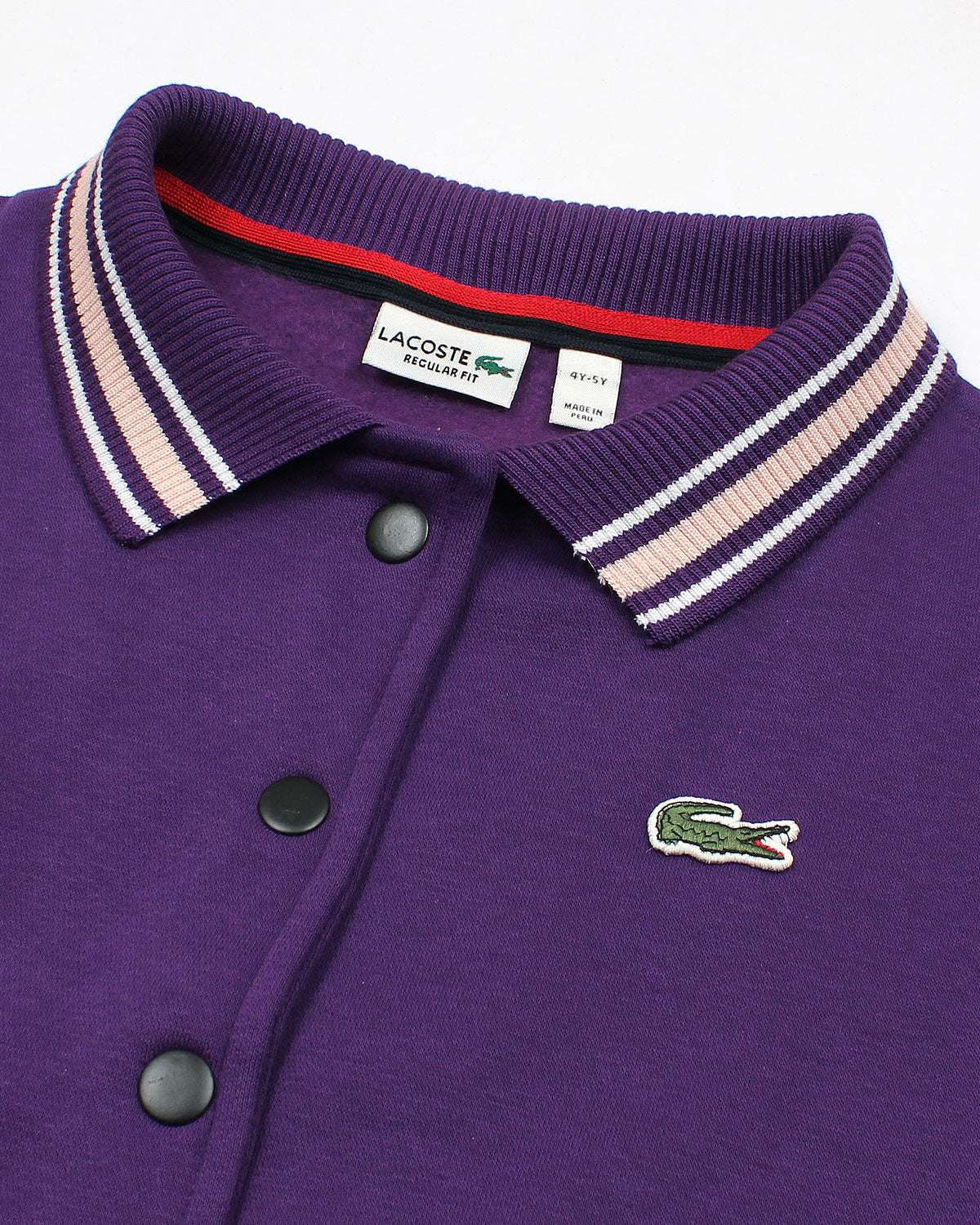 Kids Classic Baseball Jacket - Purple