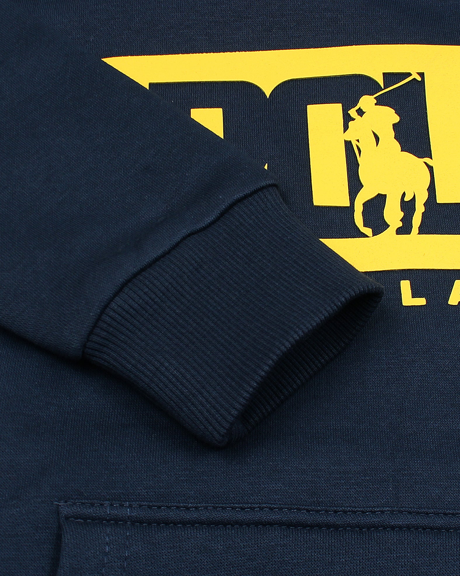Premium Kids Polo Motive Sweat - Navy Blue