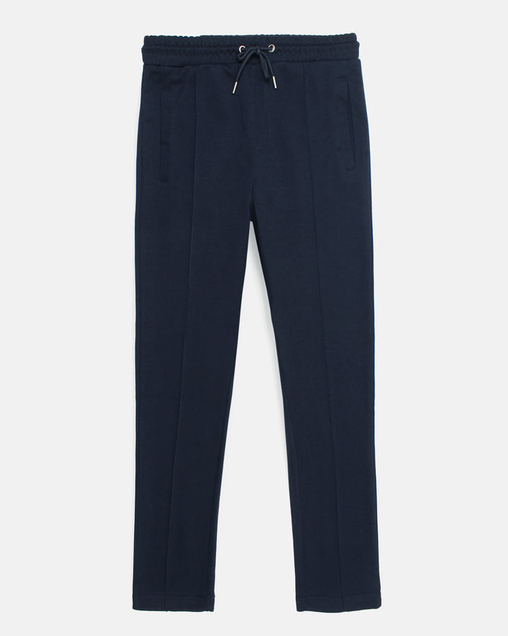 Premium Men's Pintuck Trouser - Navy Blue