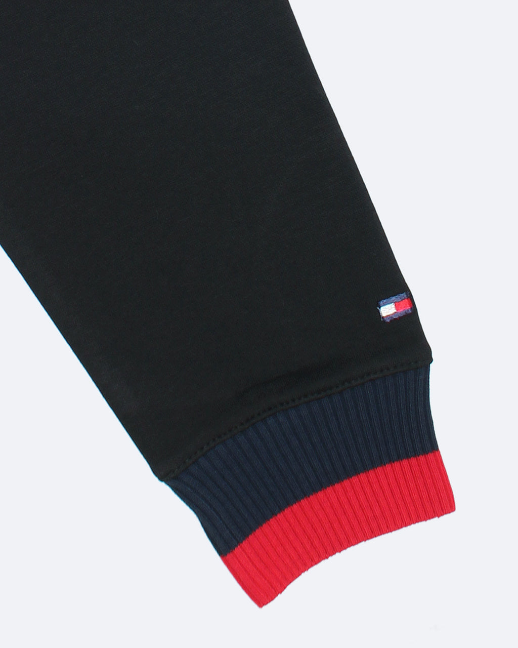 Premium Mens Flag Tommy Sweat - Black