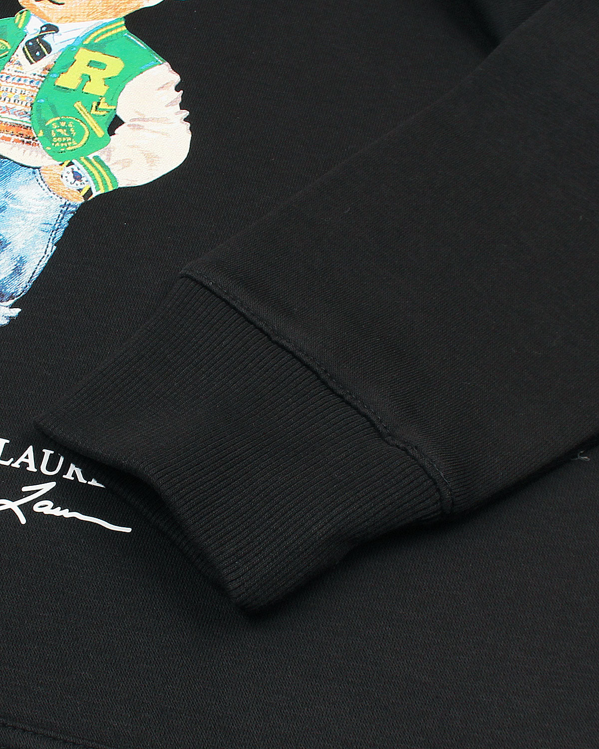 Iconic Bear Mens R-L Hoddie - Black