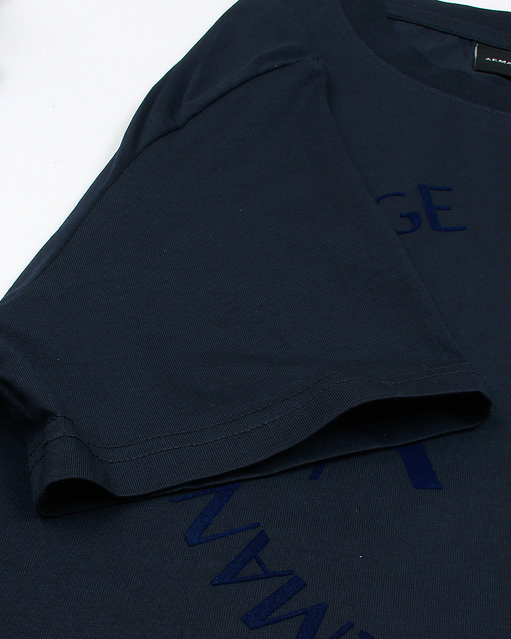 Premium A-X Flog Men Tee - Navy Blue