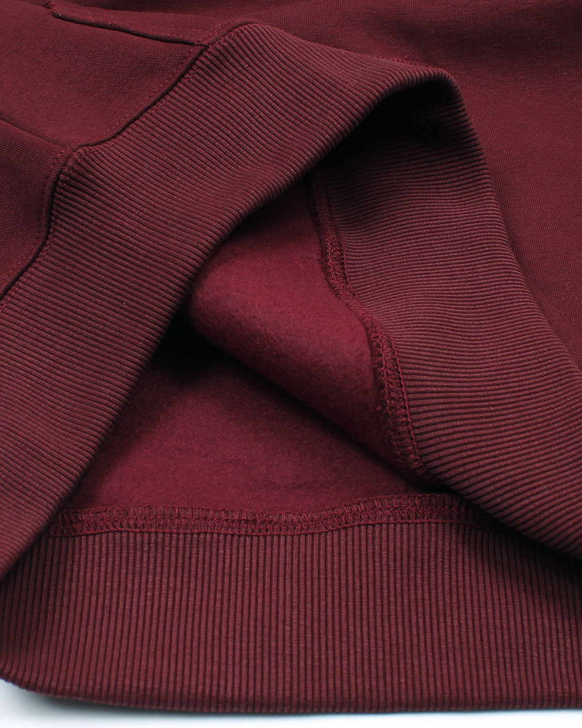 Men's Relax Fit TH Flag Hoddie - Maroon
