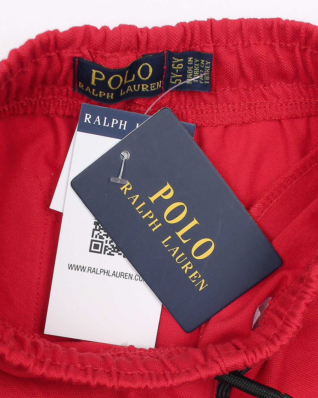 Premium Kids Bear Color Shorts - Red