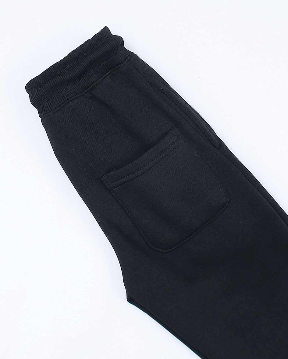 Exclusive Winter Kids Off-W Fleece Trouser - Black