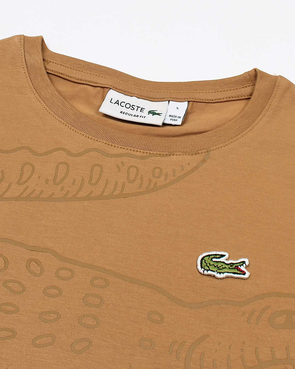 Exclusive LCST Croc Tee - Brown