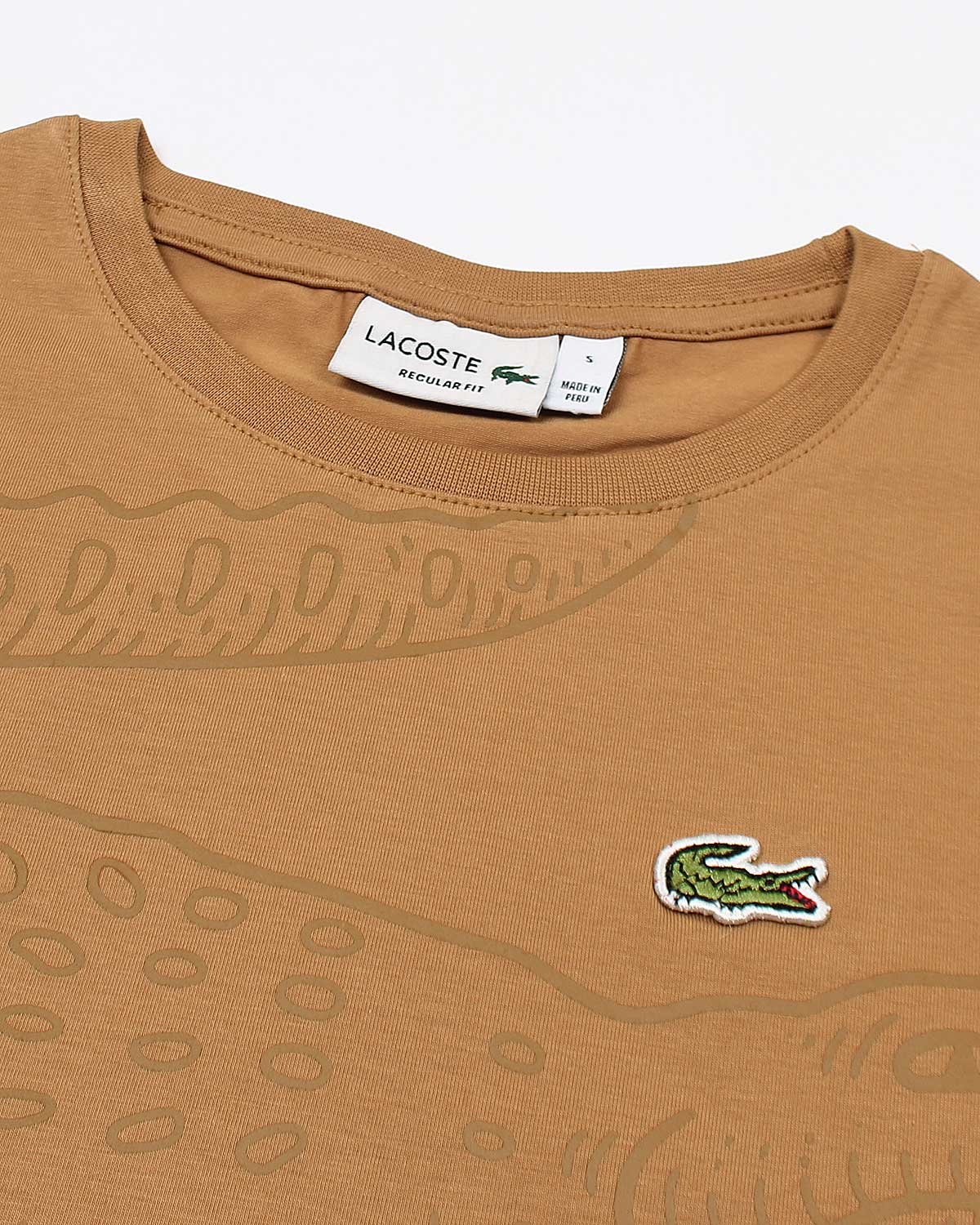 Exclusive LCST Croc Tee - Brown