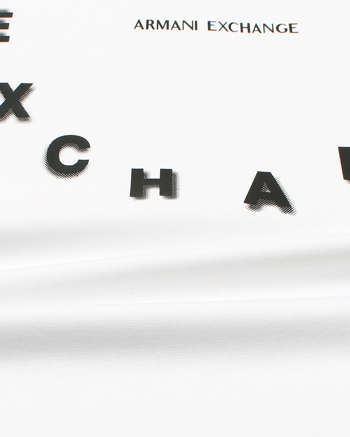 Men's A-X Round T Shirt - White