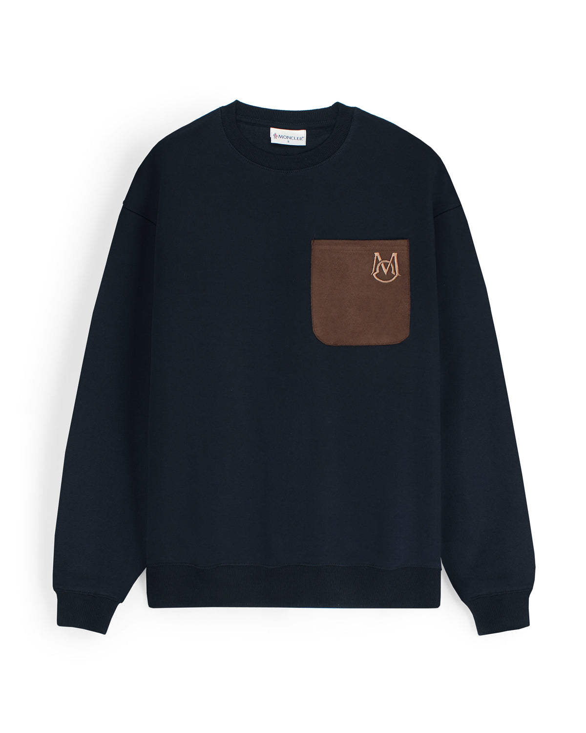 Men’s Classic Pocket Sweatshirt Mon. - Navy Blue