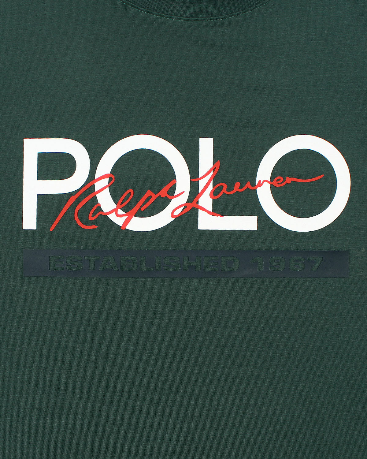Men's Polo Signature T Shirt -Green