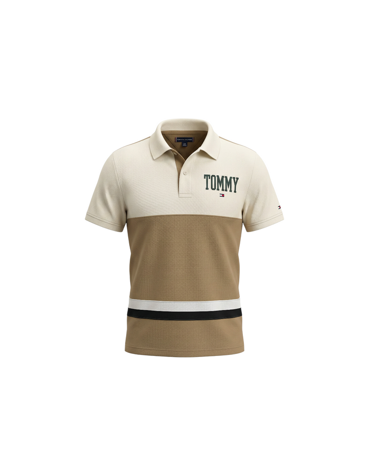 Kids Contrast Panel TH Polo Shirt - B-O-B