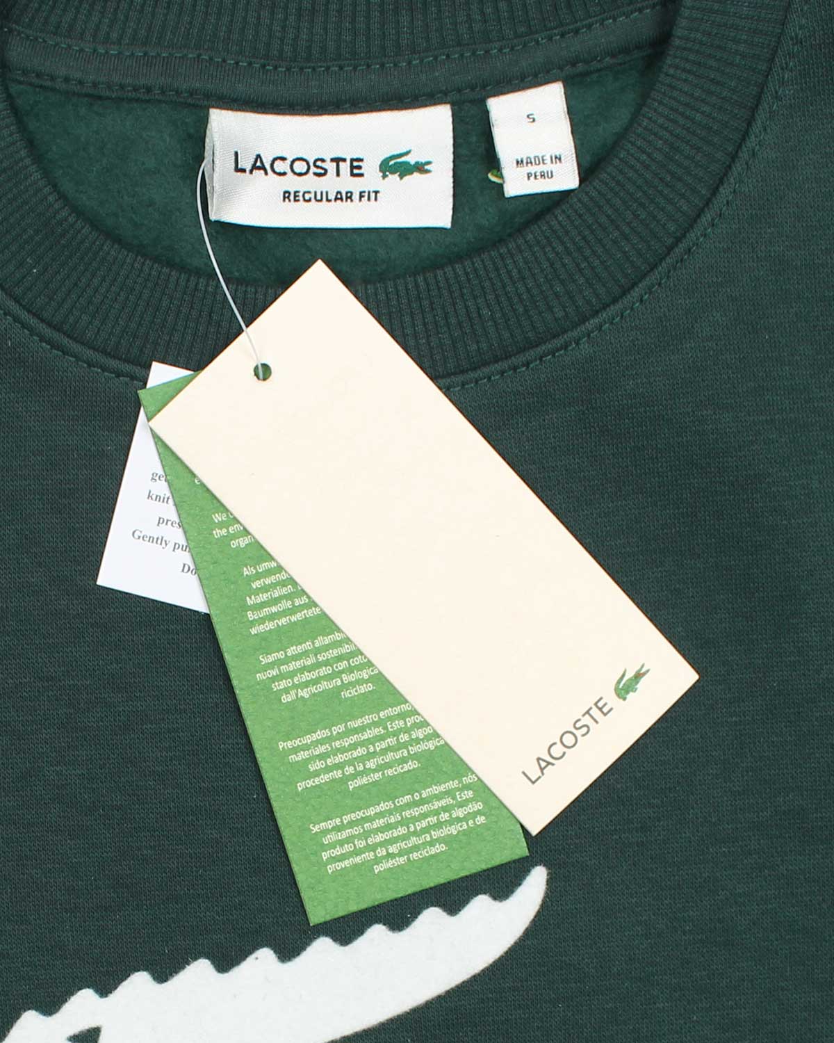 Premium Loc. Men's Croc Batch Sweat - Green