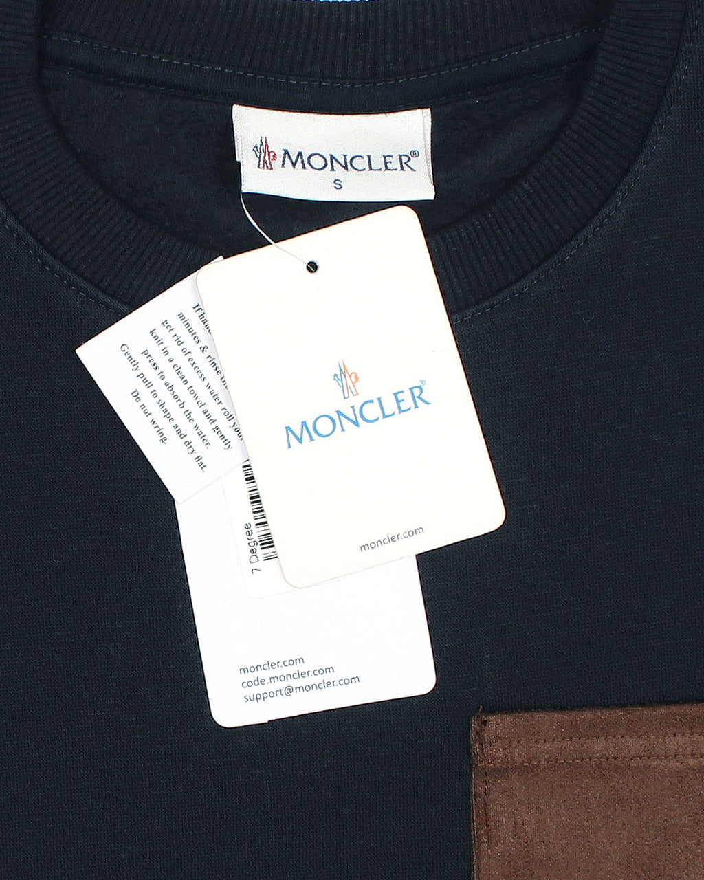 Men’s Classic Pocket Sweatshirt Mon. - Navy Blue