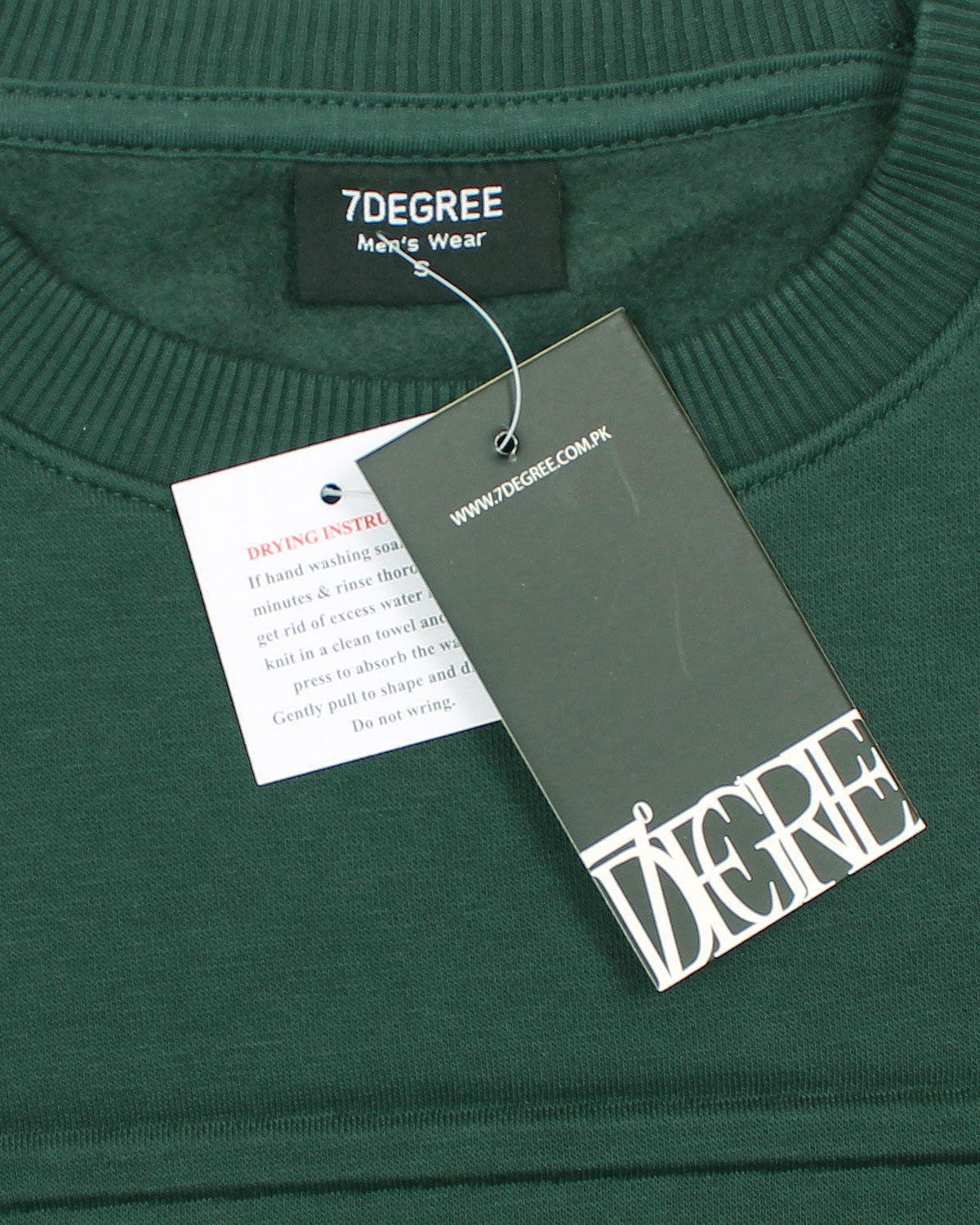Men's Emb Lac. Sweatshirt - Green