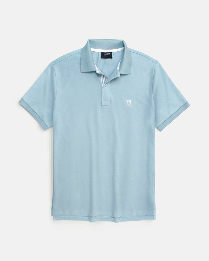 Men's HKT Iconic Polo Shirt - Sky Blue