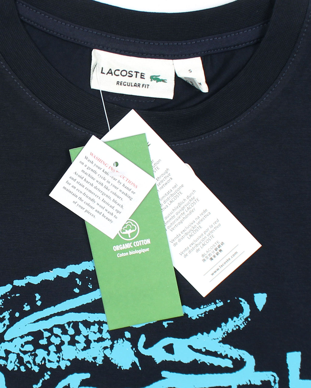 Premium Loc. Croc Men Tee - Navy Blue