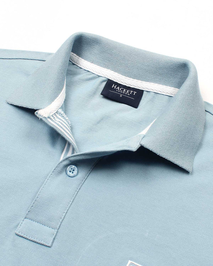 Men's HKT Iconic Polo Shirt - Sky Blue