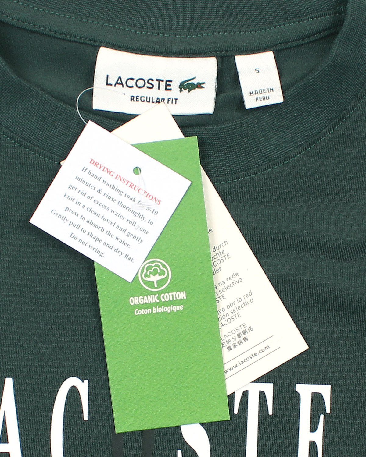 Men's Lac. Infinity T Shirt - Green