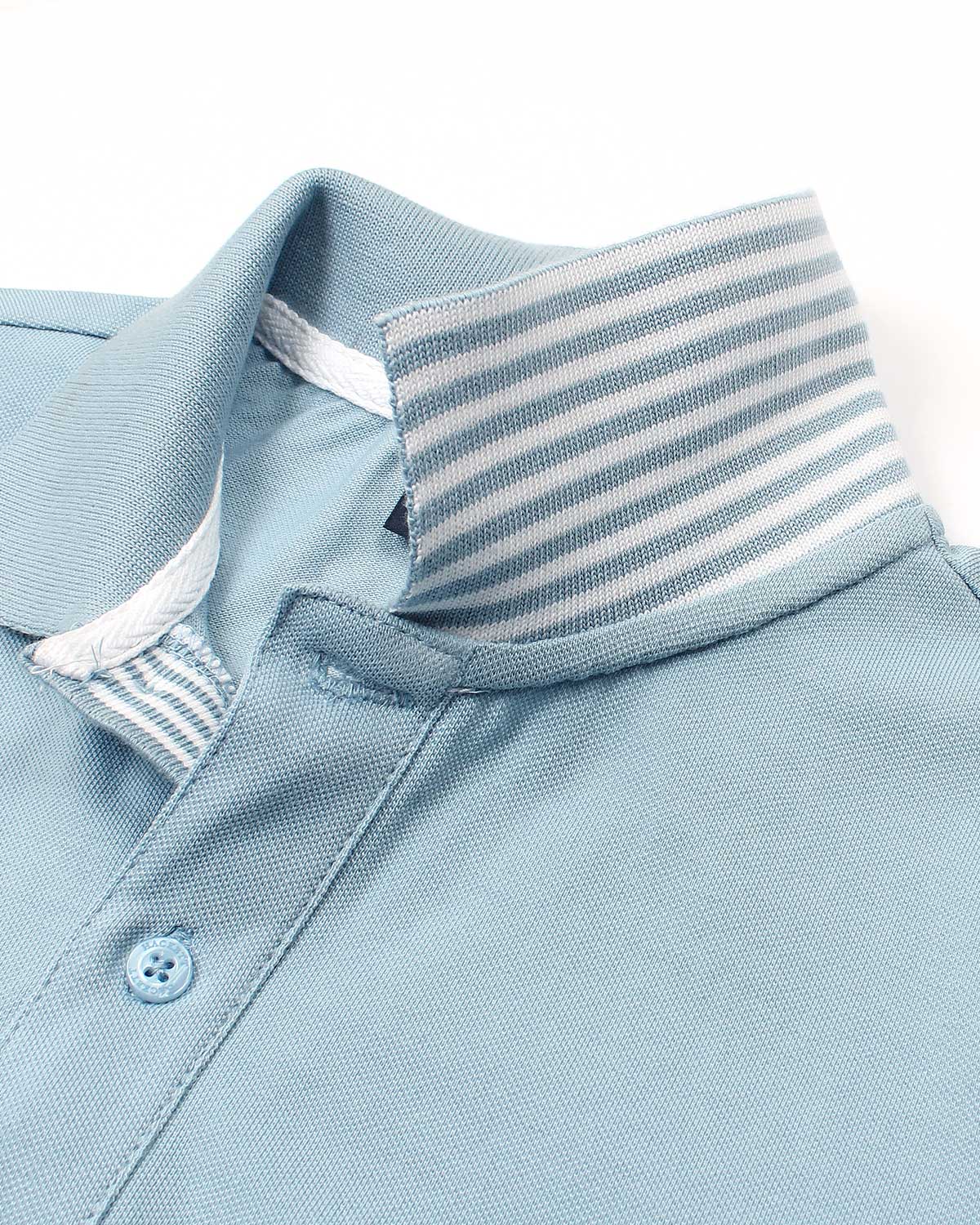 Men's HKT Iconic Polo Shirt - Sky Blue