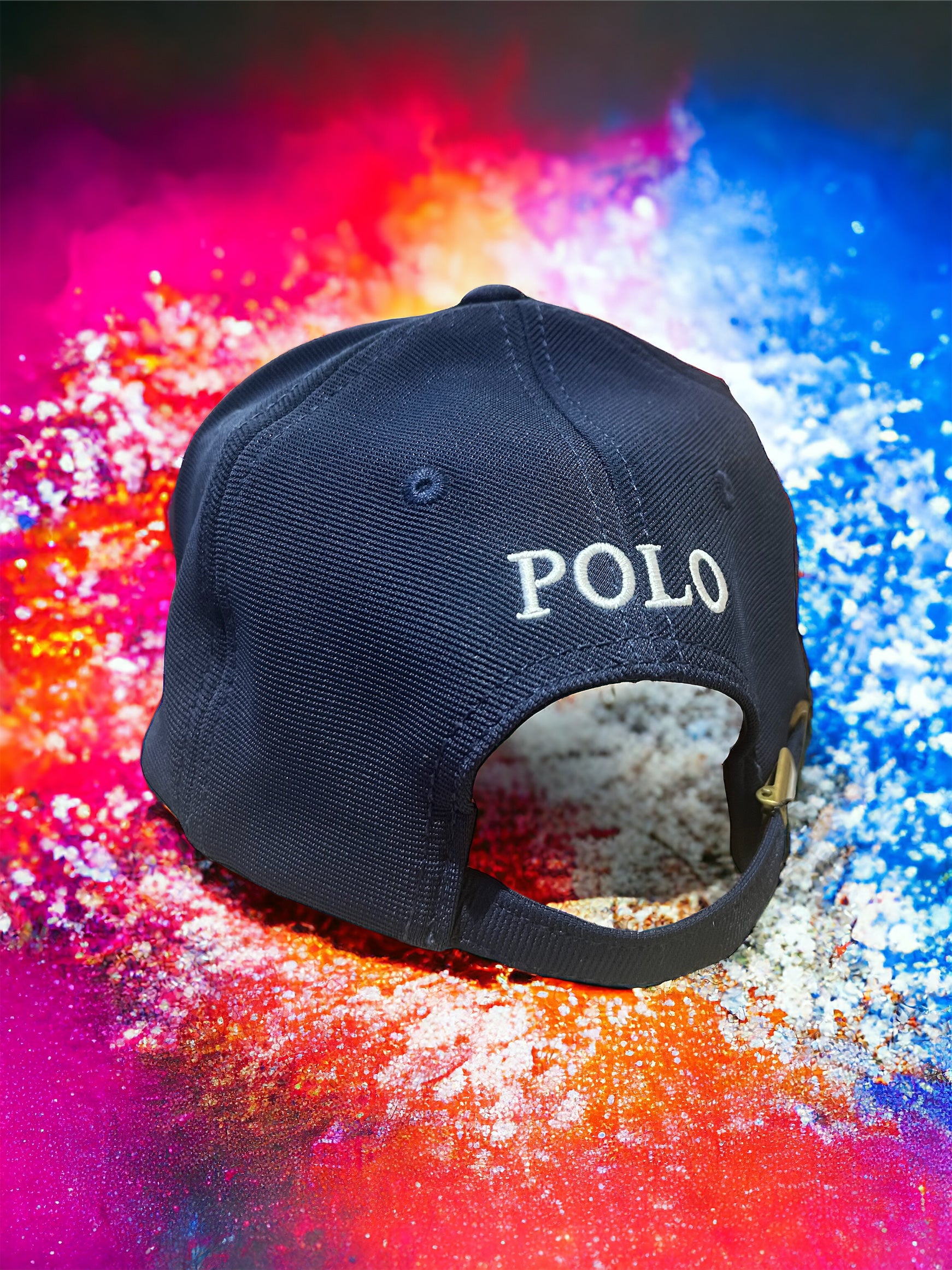 Premium Polo Cap - Navy Blue