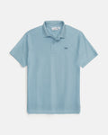 Premium Mesh L/C Men Polo Shirt - Sky Blue