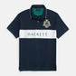 Exclusive HKT Men Designer Polo - Navy Blue