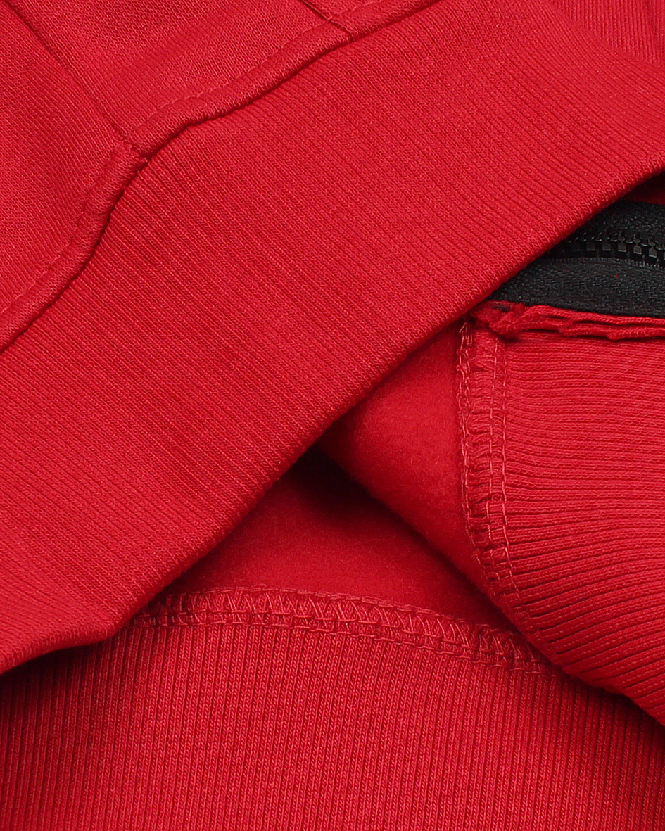 Exclusive Kids Pony Hood - Red