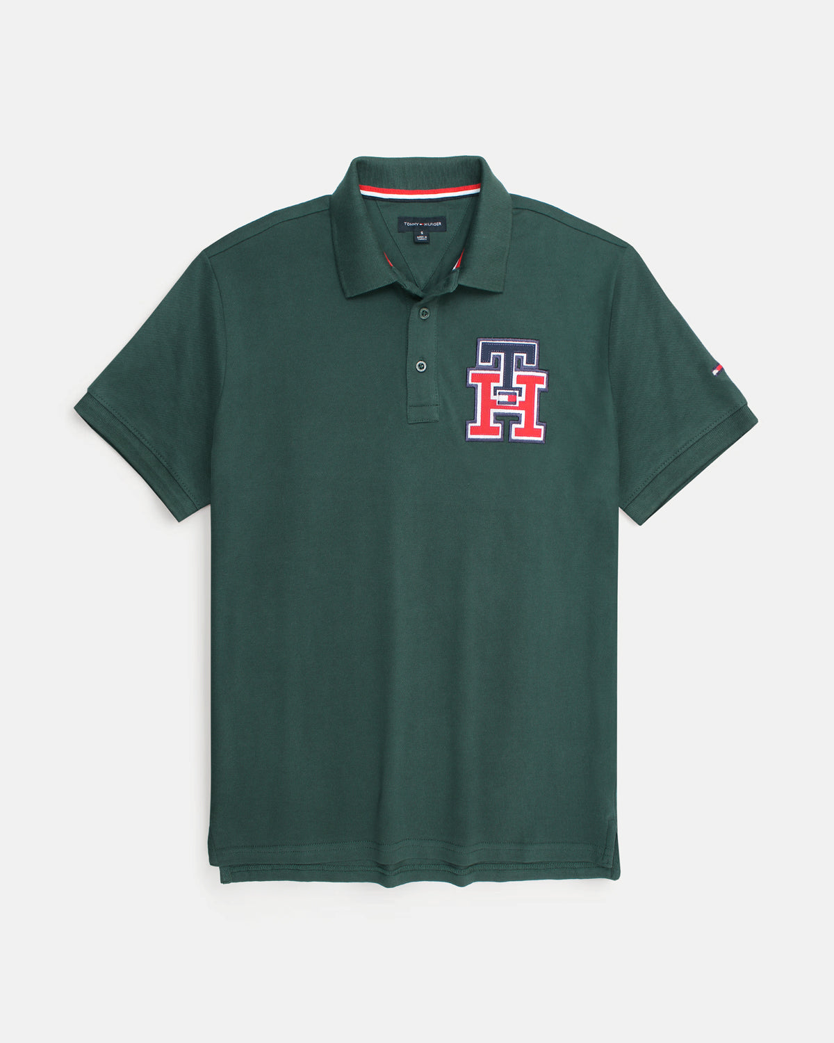 Premium Men's iconic TH Polo Shirt - Green