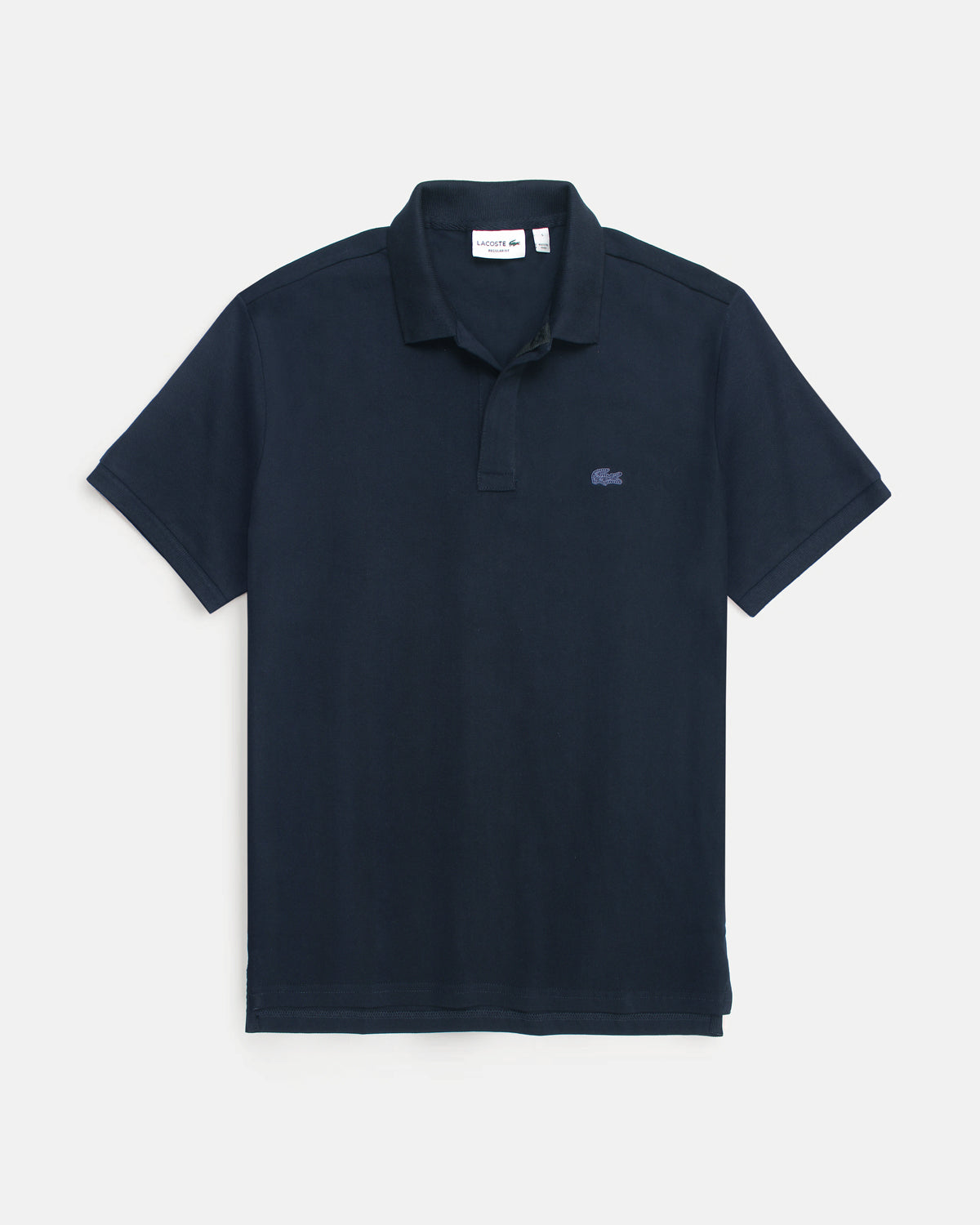 Premium Men's Lac. Classic Polo Shirt - Navy Blue