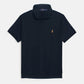Iconic R-L Johnny Collar Polo - Navy Blue