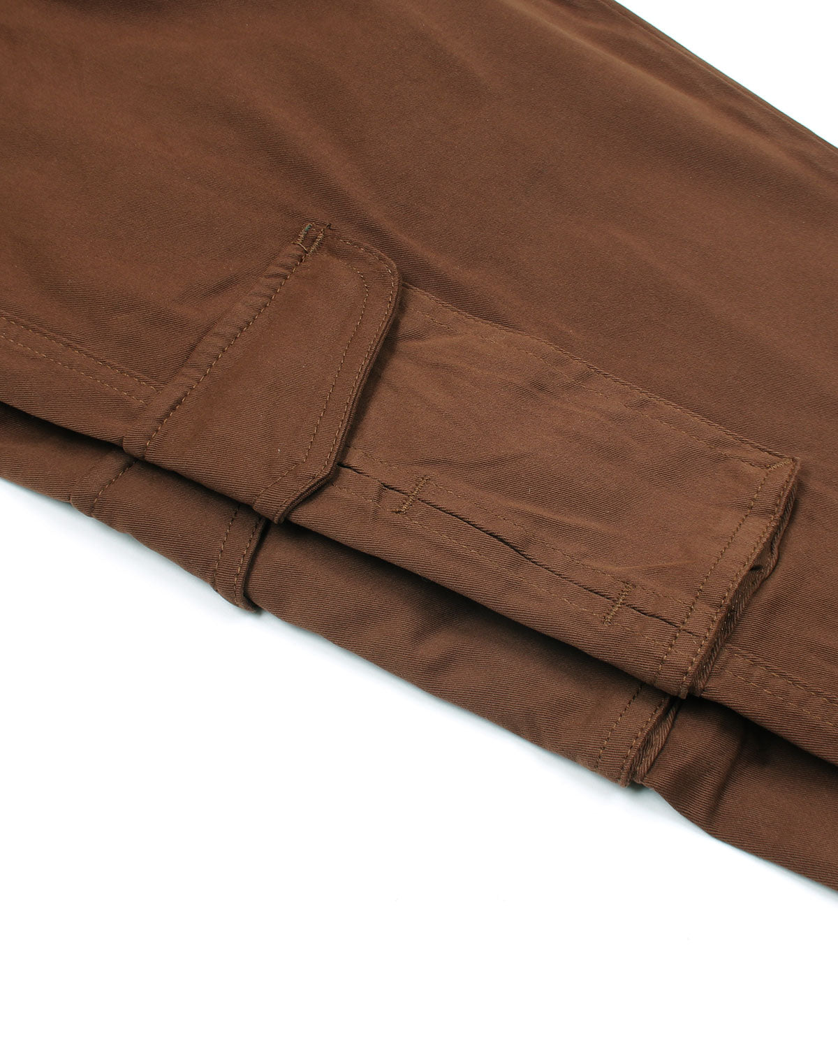 Exclusive Cotton Cargo Trouser - Choc Brown