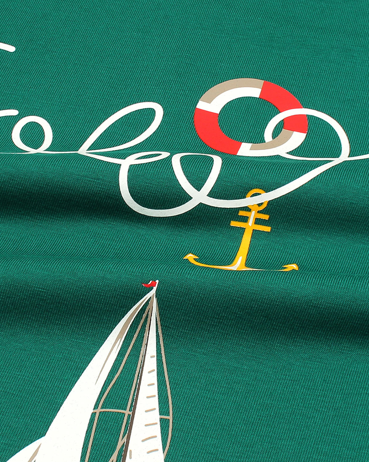 Exclusive Baby Girl R/L Polo Tee - Green