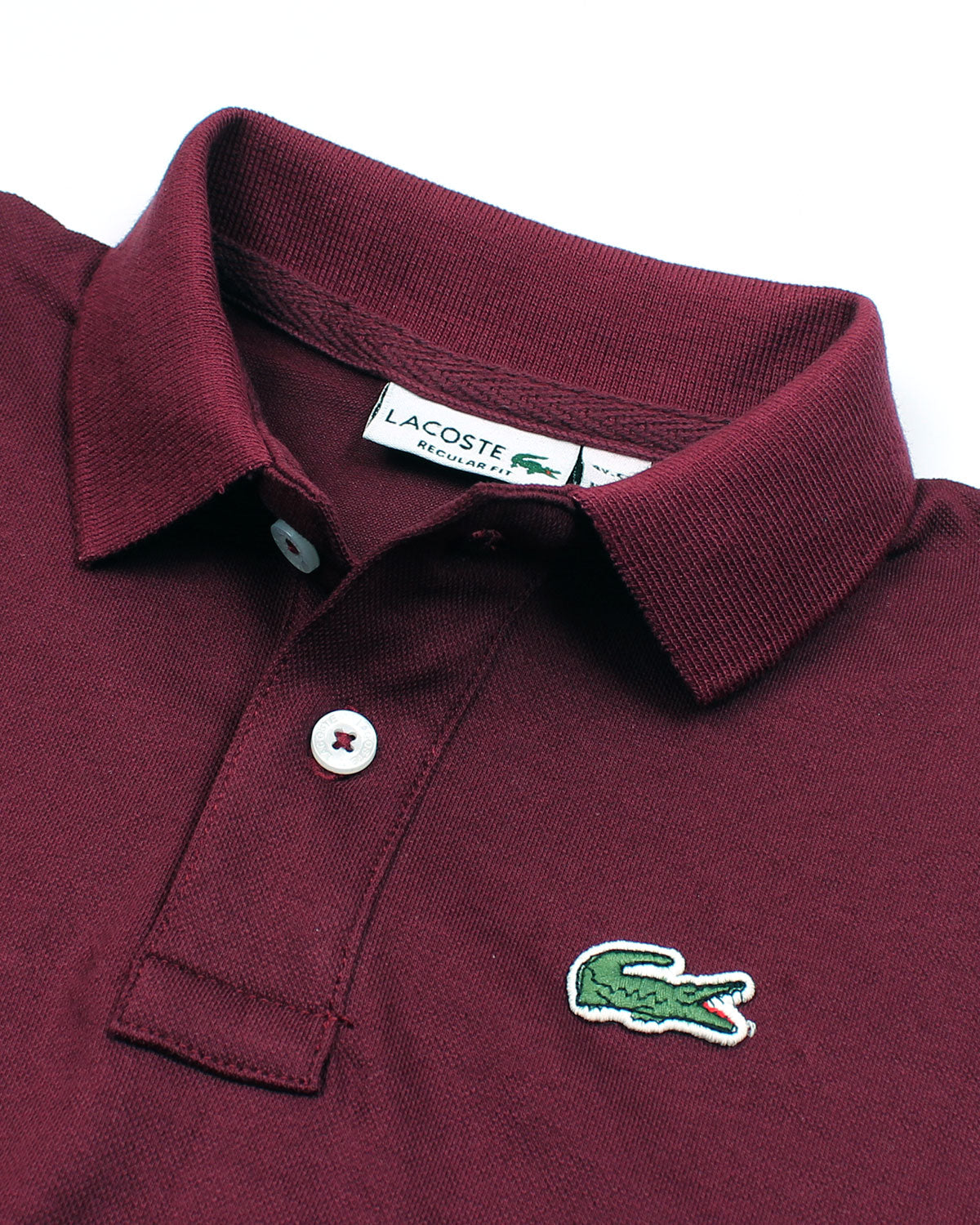 Exclusive Baby Girl Loc. Polo - Maroon