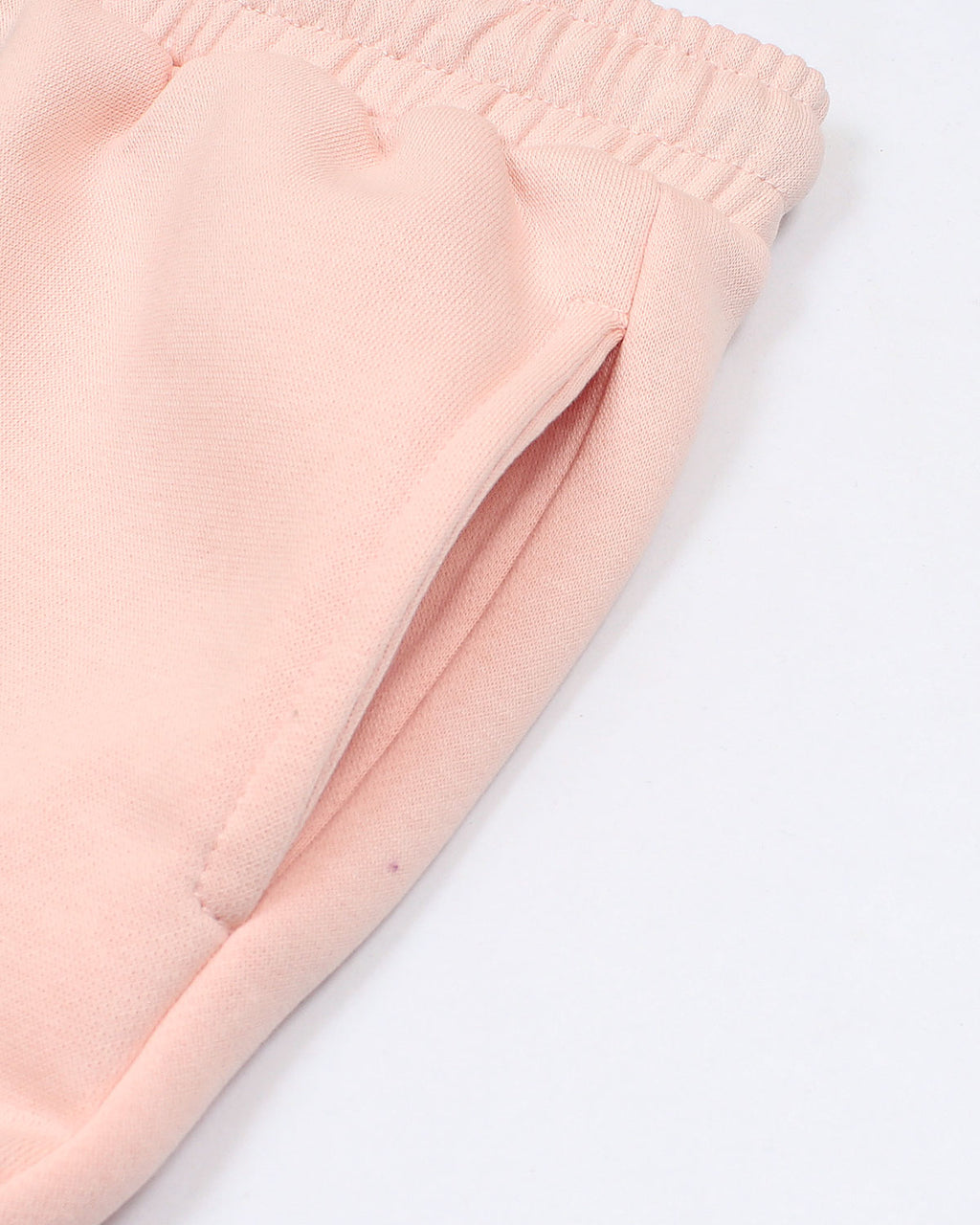 Hodded Baby Girls Tracksuit Set - Pink