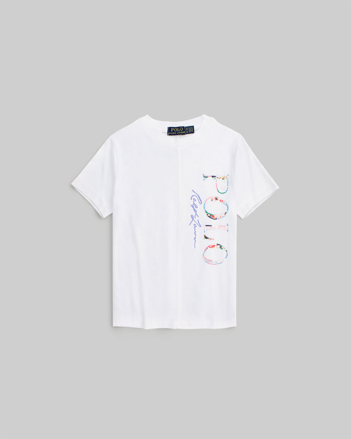 Baby Girls Polo Iconic Tee - White