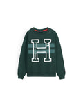Kids Big TH Motive Sweat - Green
