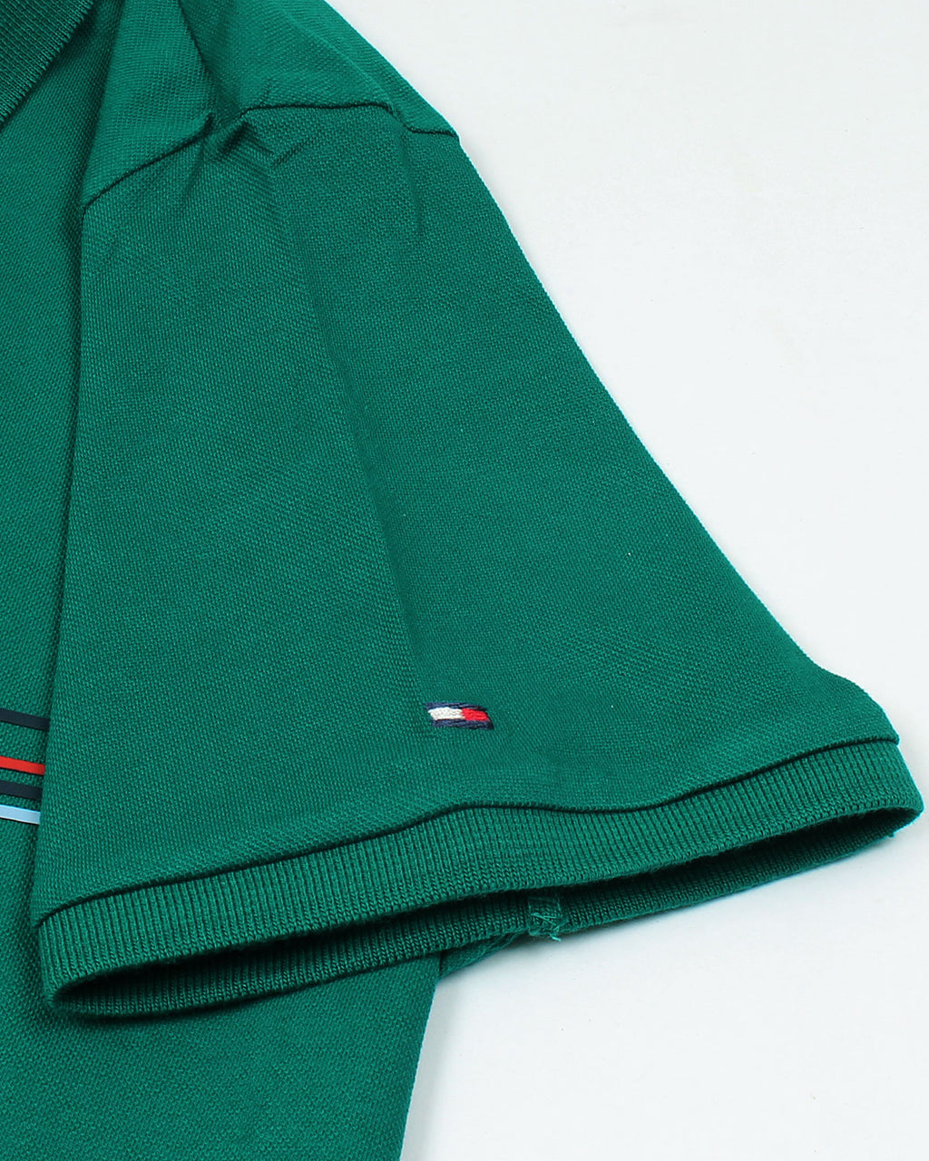 Exclusive Hilfiger Stripe Polo - Green