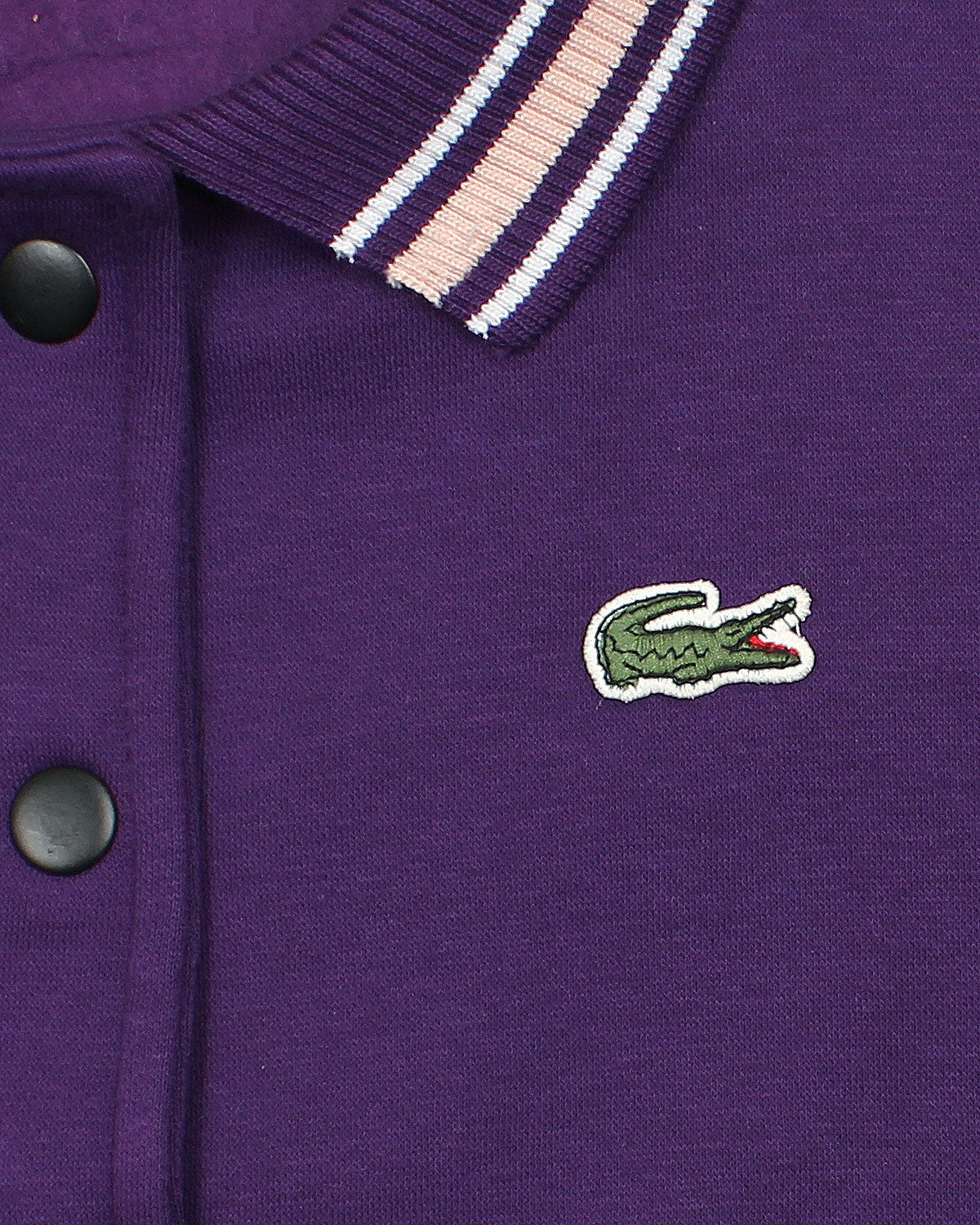 Kids Classic Baseball Jacket - Purple